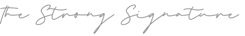 The Strong Signature